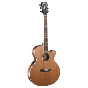 Cort Guitare Sfx Cedre Naturel Satine