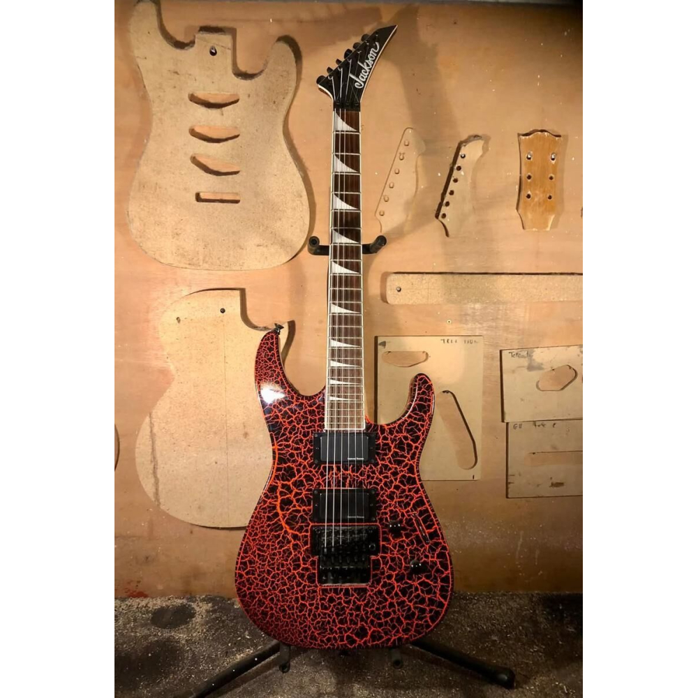 Jackson Soloist SLX naranja craquelado