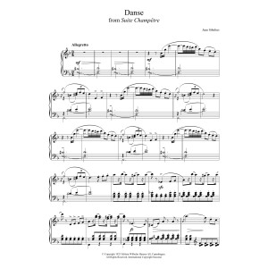 Suite Champetre, Op.98B - III. Danse