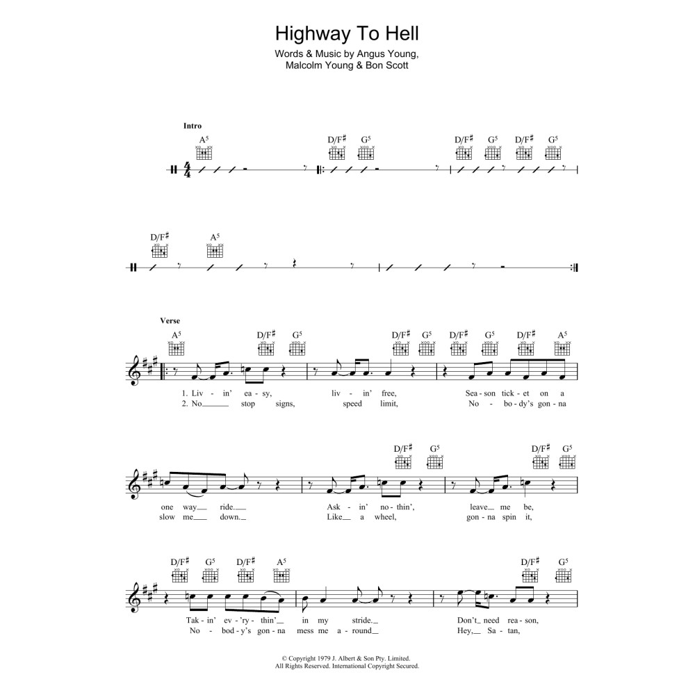 Highway To Hell
