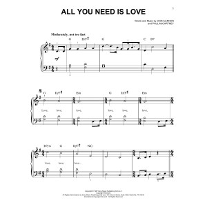 All You Need Is Love