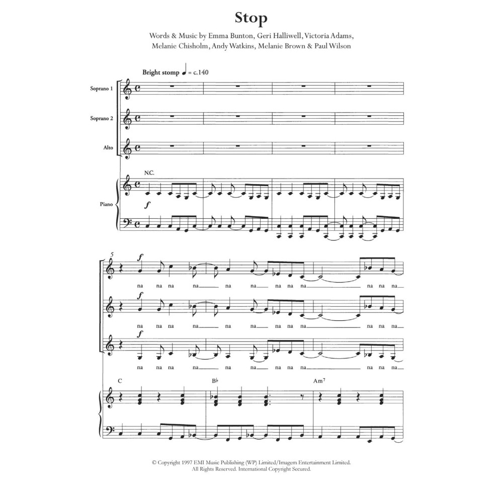 Stop (Arr. Berty Rice)
