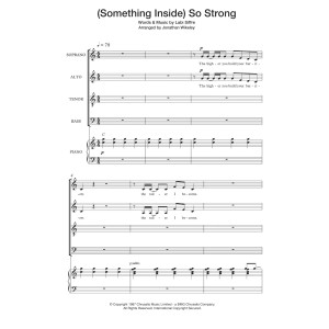 (Something Inside) So Strong (arr. Jonathan Wikeley)