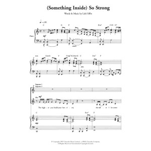 (Something Inside) So Strong (Arr. Berty Rice)
