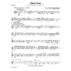 Silent Noel - Violin 1