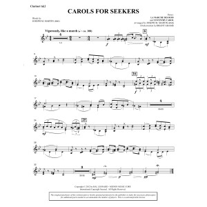 Carols for Seekers - Bb Clarinet 1 & 2