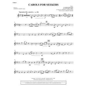 Carols for Seekers - Violin 2