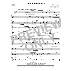 O Wondrous Night - Oboe