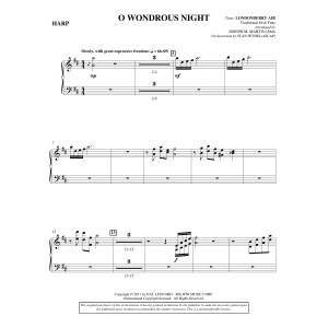 O Wondrous Night - Harp
