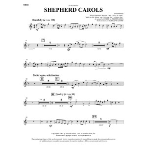 Shepherd Carols - Oboe