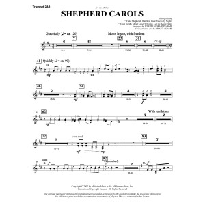 Shepherd Carols - Bb Trumpet 2,3