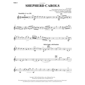 Shepherd Carols - Violin 1