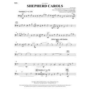 Shepherd Carols - Cello