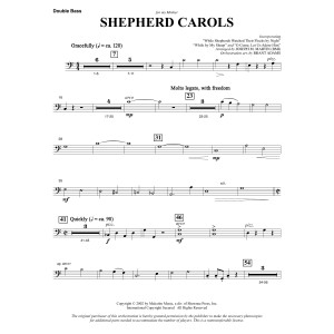 Shepherd Carols - Double Bass