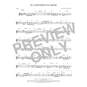 In A Sentimental Mood
