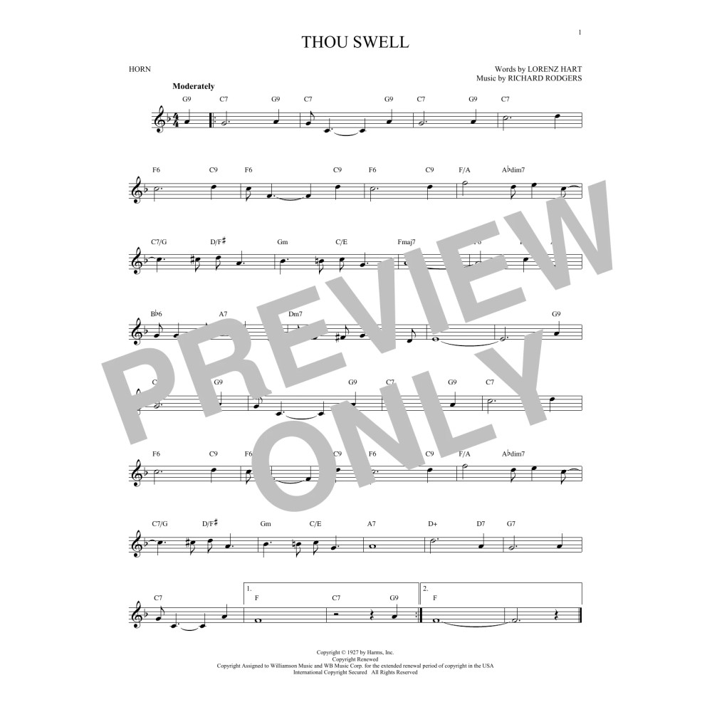 Thou Swell