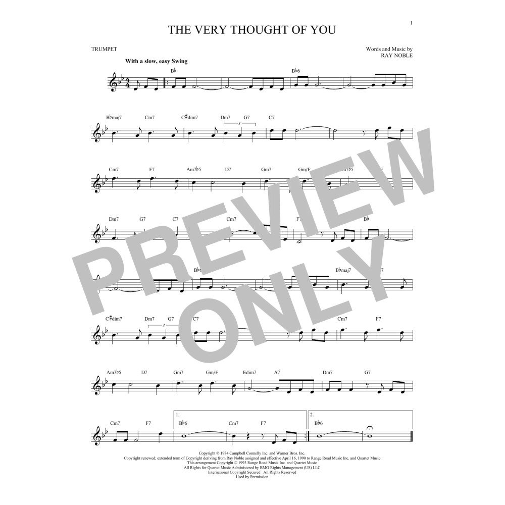 The Very Thought Of You