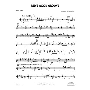 Red's Good Groove - Tenor Sax 1