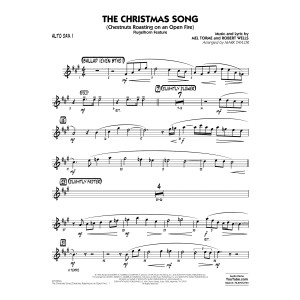 The Christmas Song (Chestnuts Roasting on an Open Fire) - Alto Sax 1