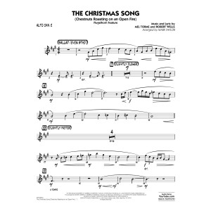 The Christmas Song (Chestnuts Roasting on an Open Fire) - Alto Sax 2