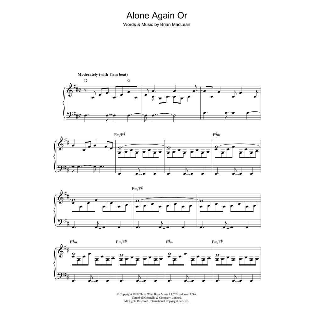 Alone Again Or