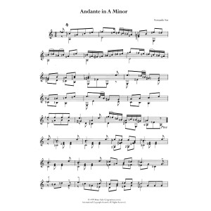 Andante In A Minor