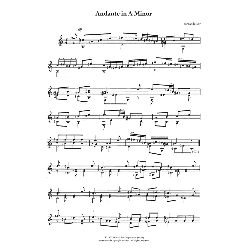 Andante In A Minor