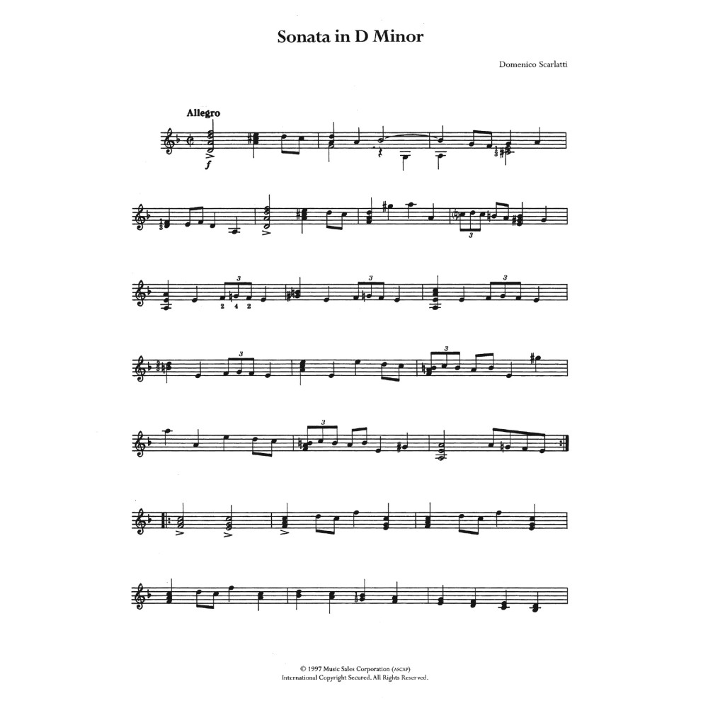 Sonata In D Minor
