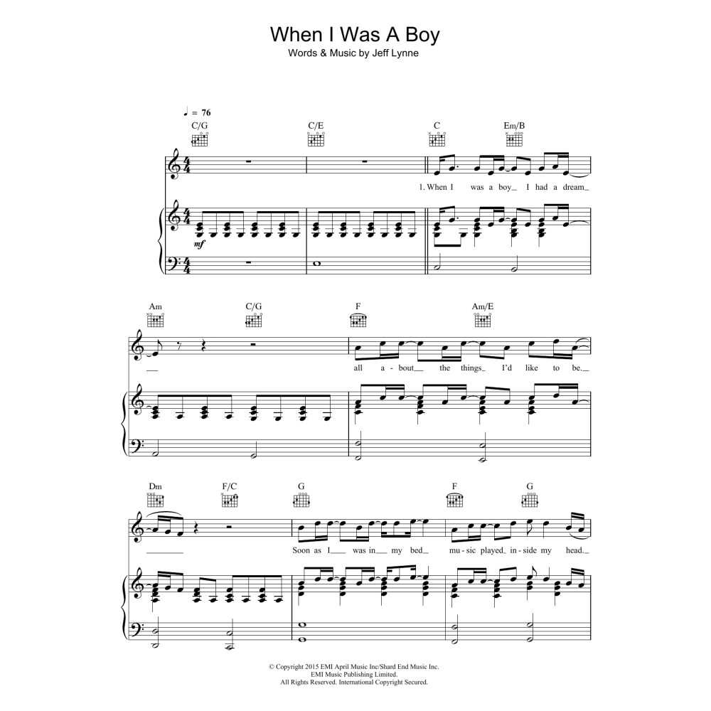 When I Was A Boy