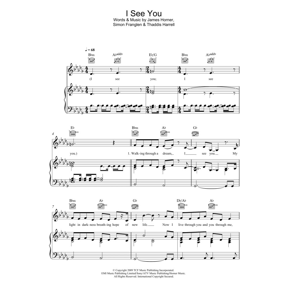 I See You (Theme From 'Avatar')