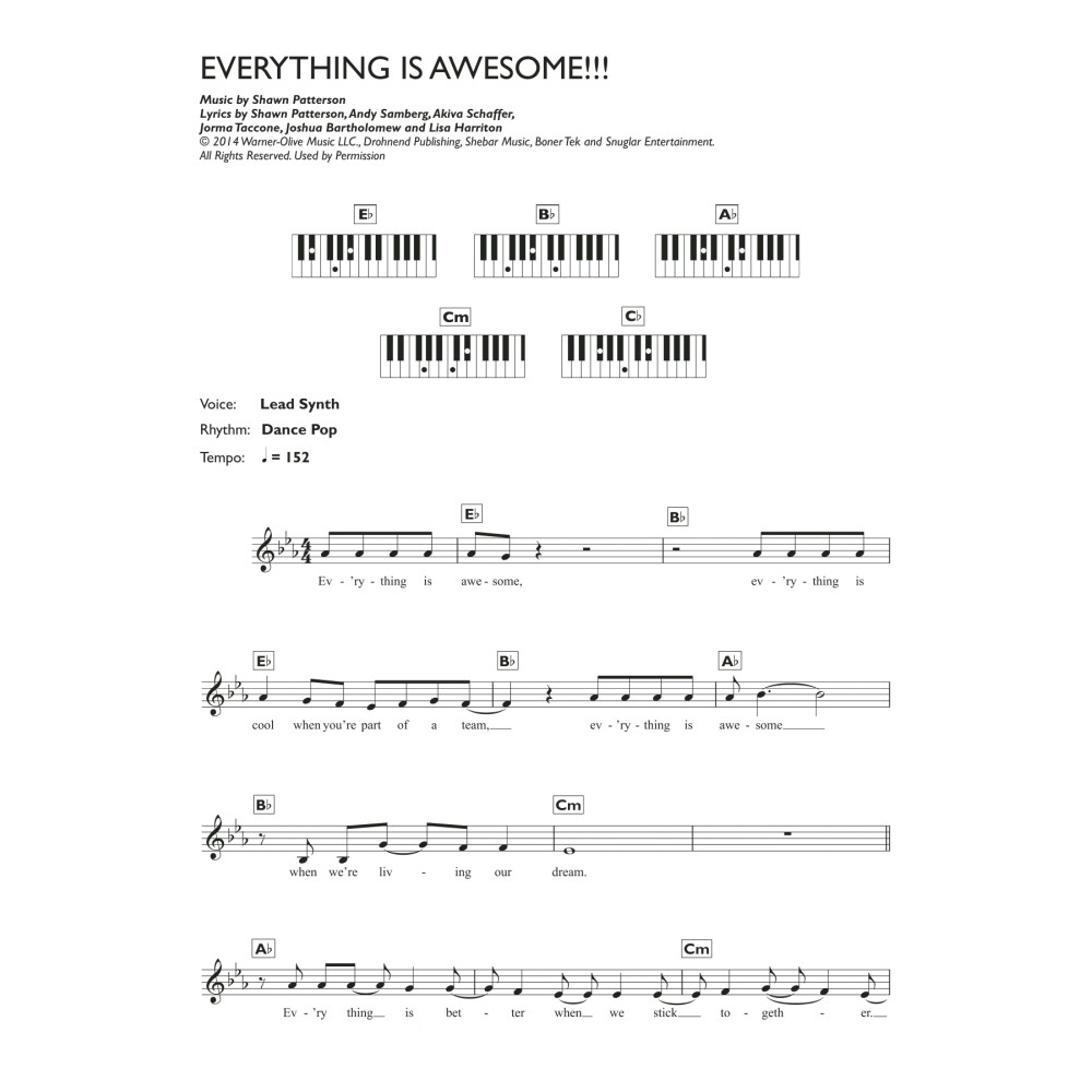 Everything Is Awesome (from The Lego Movie) (feat. The Lonely Island)