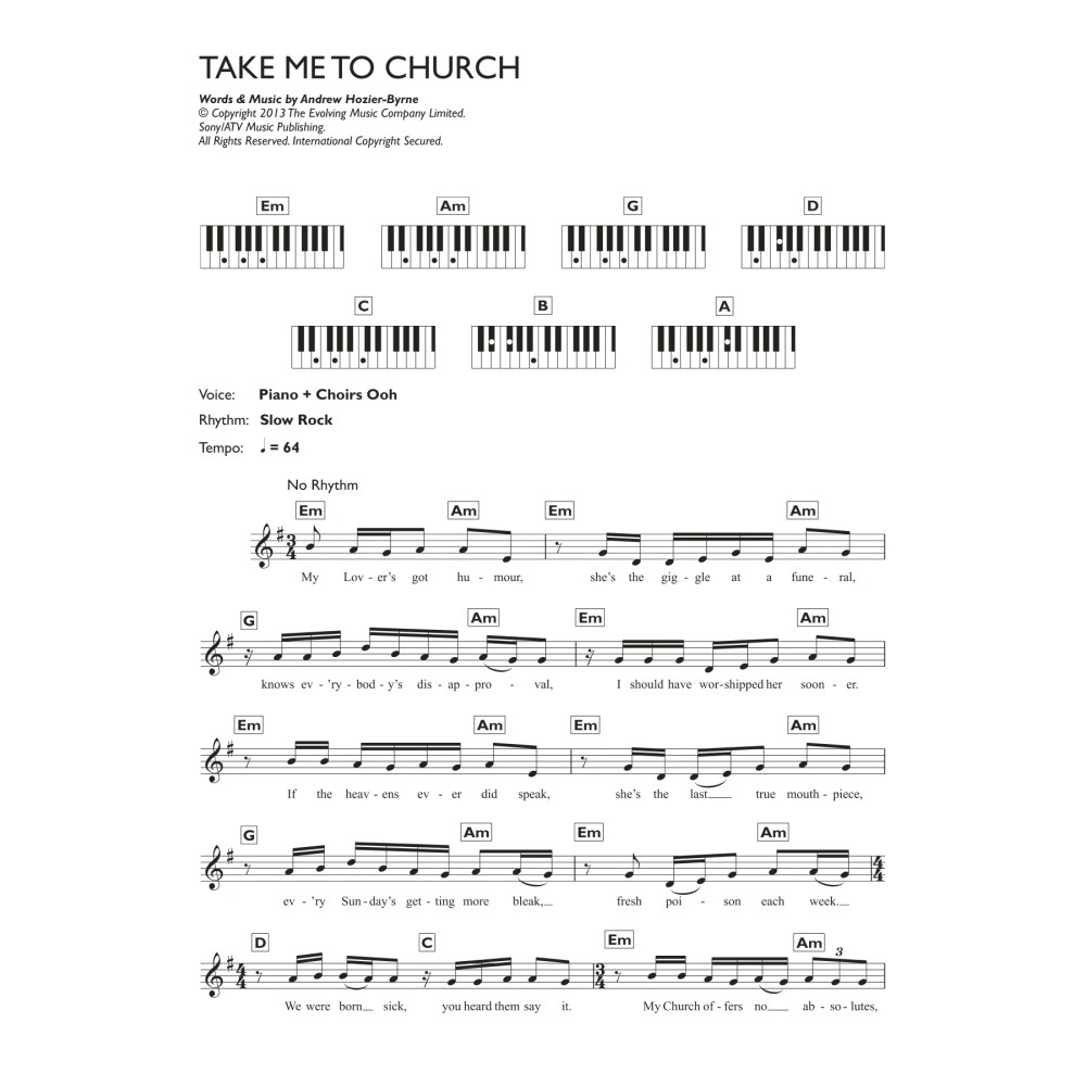 Take Me To Church (abridged)