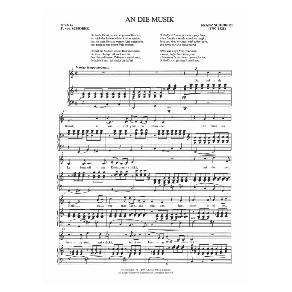 An Die Musik