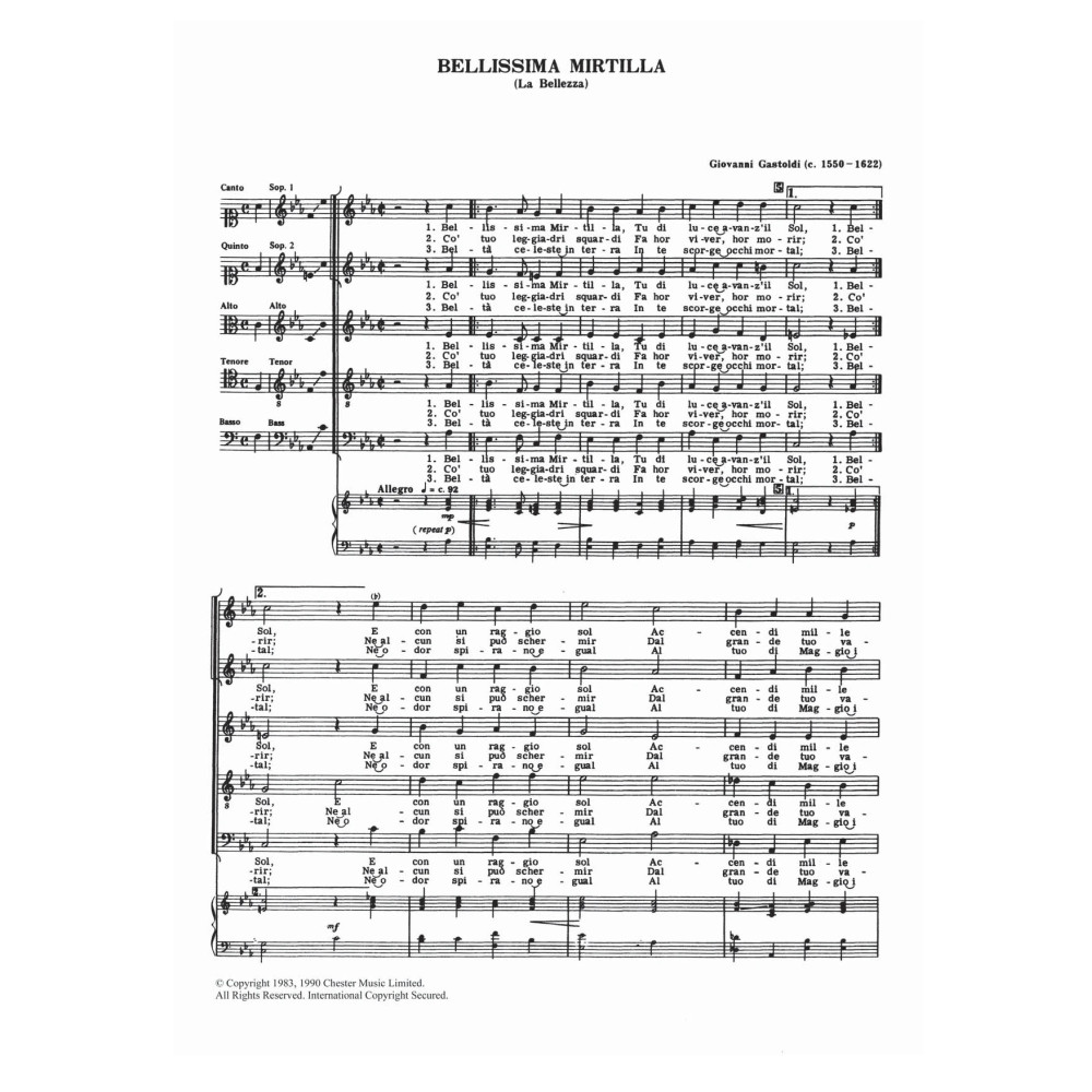 Bellissima Mirtilla