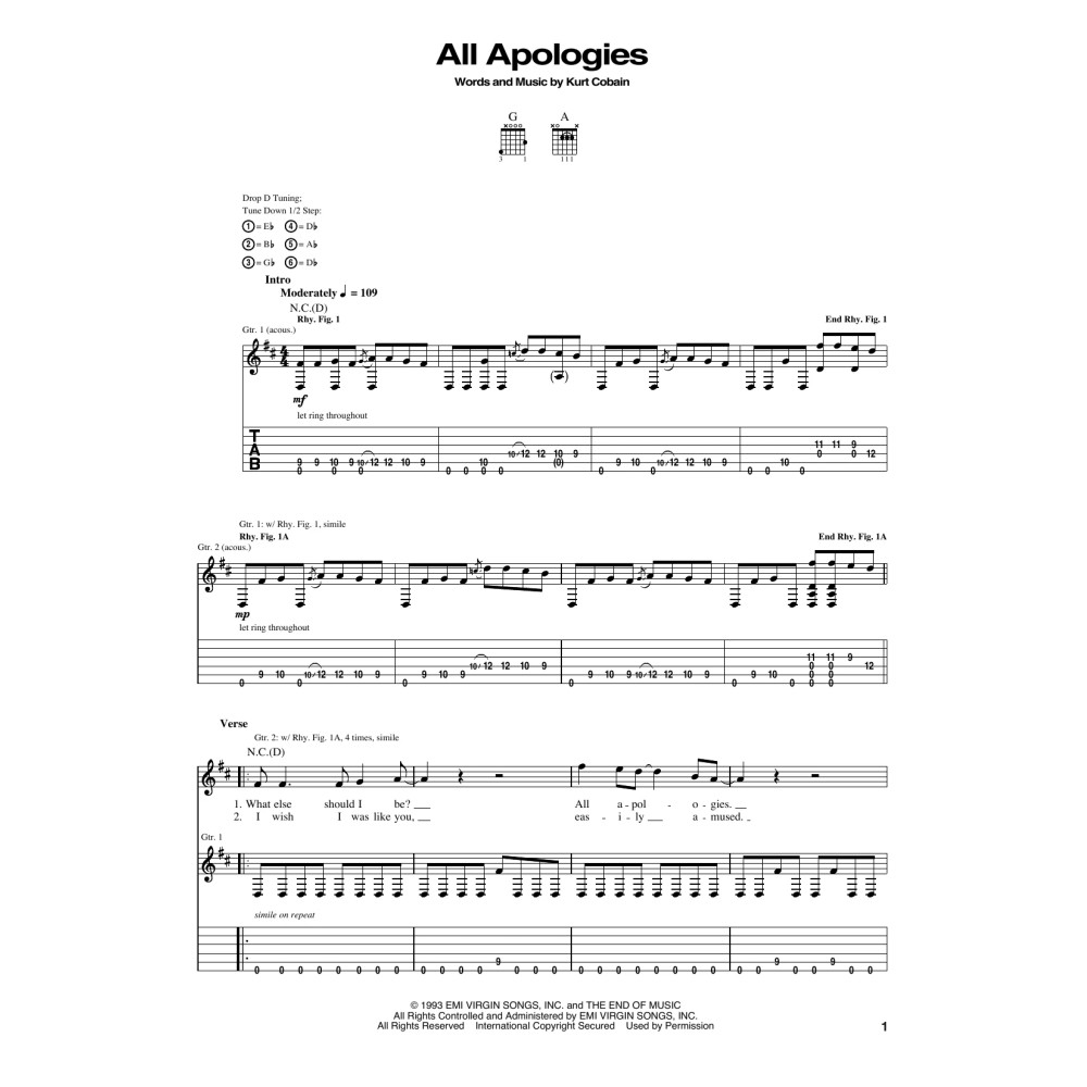 All Apologies