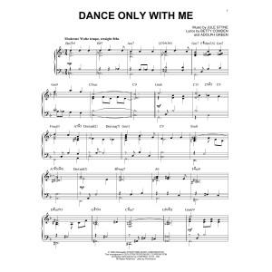 Dance Only With Me [Jazz version] (arr. Brent Edstrom)