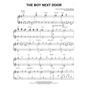 The Boy Next Door [Jazz version] (arr. Brent Edstrom)