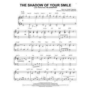 The Shadow Of Your Smile [Jazz version] (arr. Brent Edstrom)