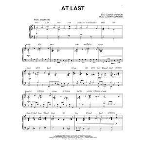 At Last [Jazz version] (arr. Brent Edstrom)