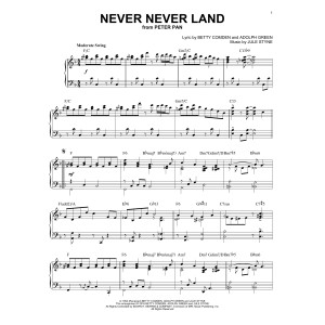 Never Never Land [Jazz version] (arr. Brent Edstrom)