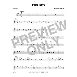 Two Bits - Violin 1