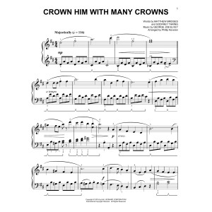 Crown Him With Many Crowns [Classical version] (arr. Phillip Keveren)