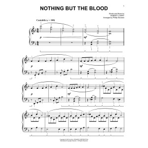 Nothing But The Blood [Classical version] (arr. Phillip Keveren)