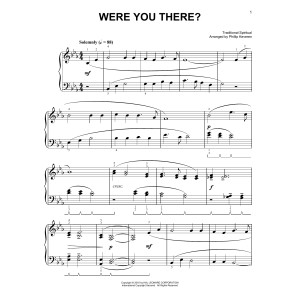 Were You There? [Classical version] (arr. Phillip Keveren)