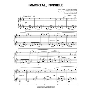 Immortal, Invisible [Classical version] (arr. Phillip Keveren)