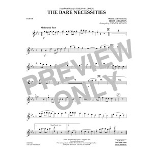 The Bare Necessities - Flute