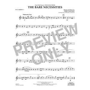 The Bare Necessities - Bb Clarinet 1