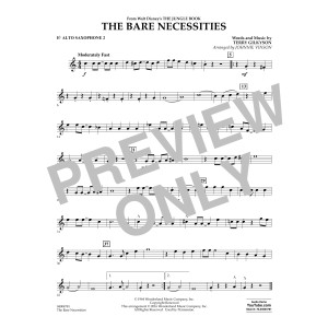The Bare Necessities - Eb Alto Saxophone 2