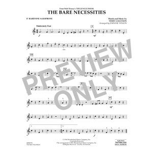The Bare Necessities - Eb Baritone Saxophone