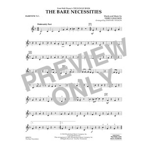 The Bare Necessities - Baritone T.C.